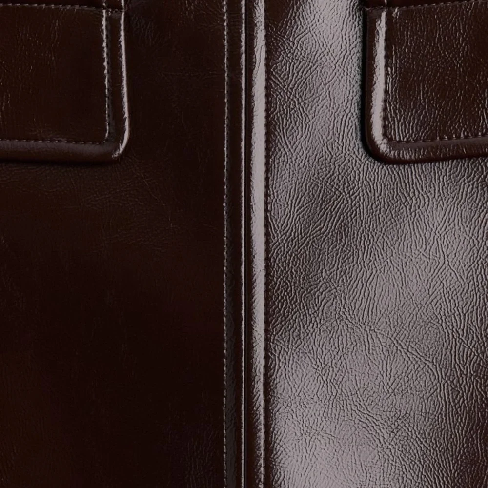 HM coated mini skirt - Picture 2 of 7